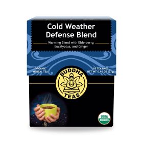 Buddha Teas - Organic Tea - Cold And Flu Karma - Case Of 6 - 18 Count